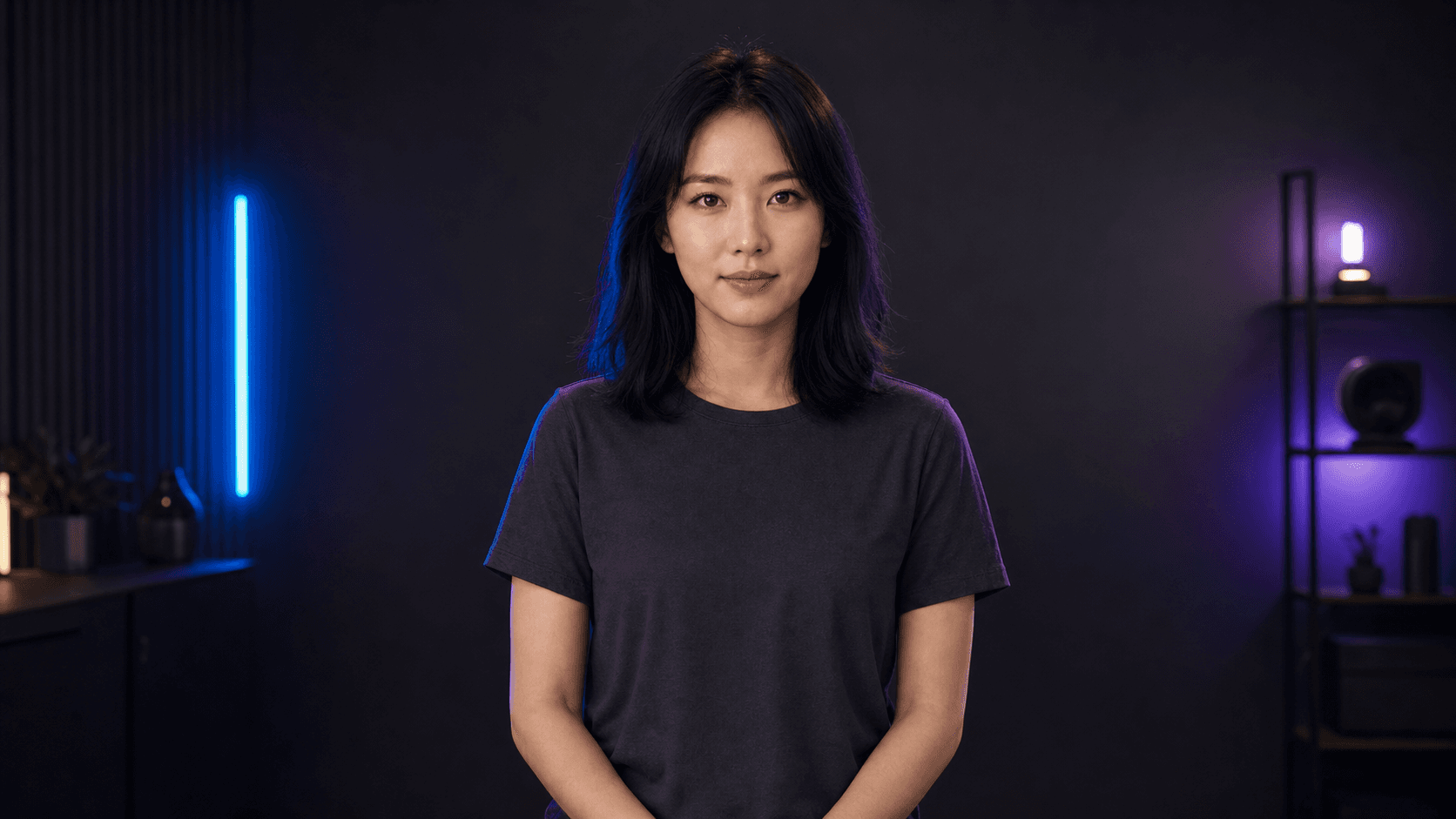 VReal 轉換前的來源人物照